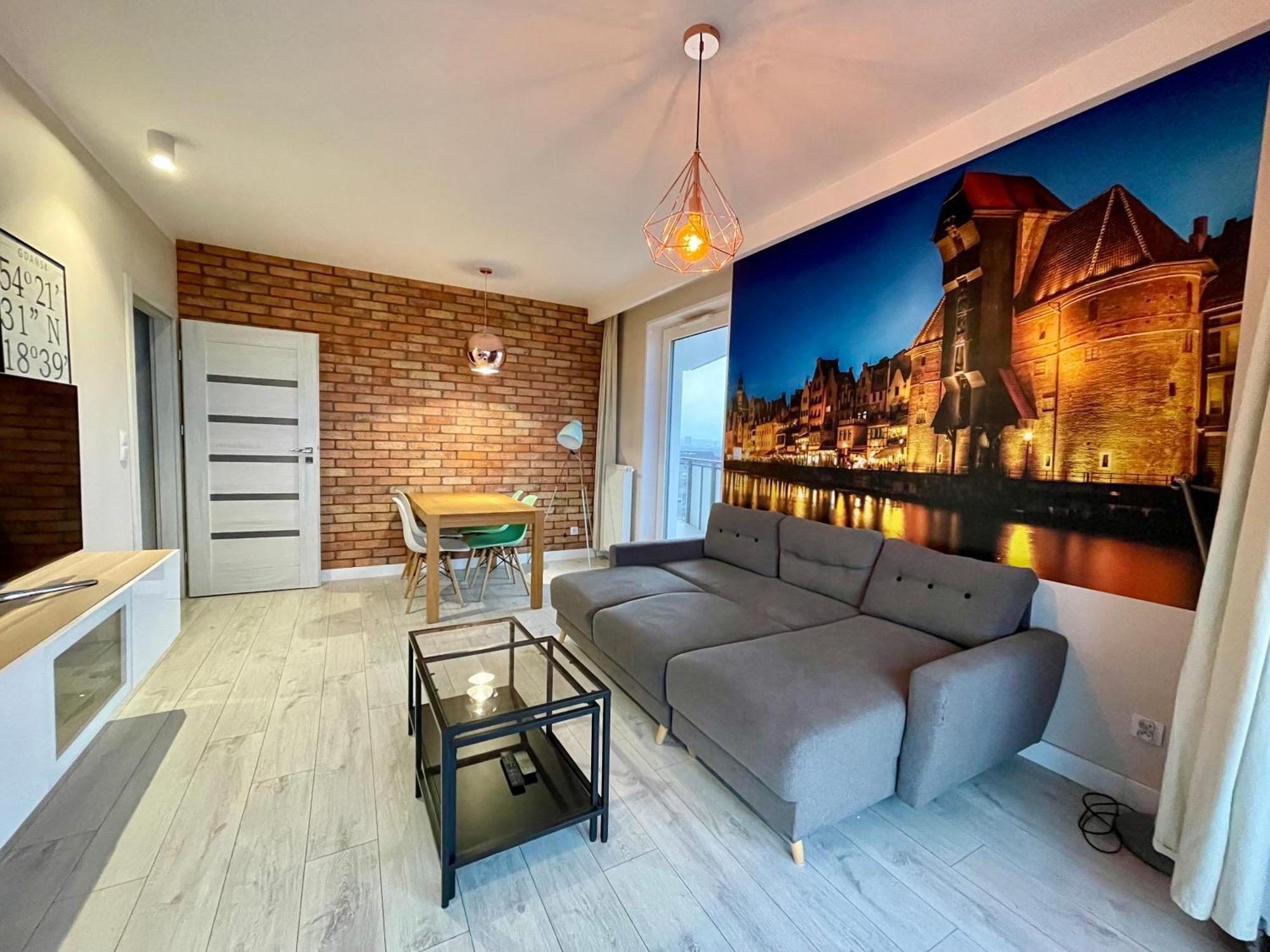Bastion Walowa - Luxury Apartment With Beautiful View Gdansk Exterior photo