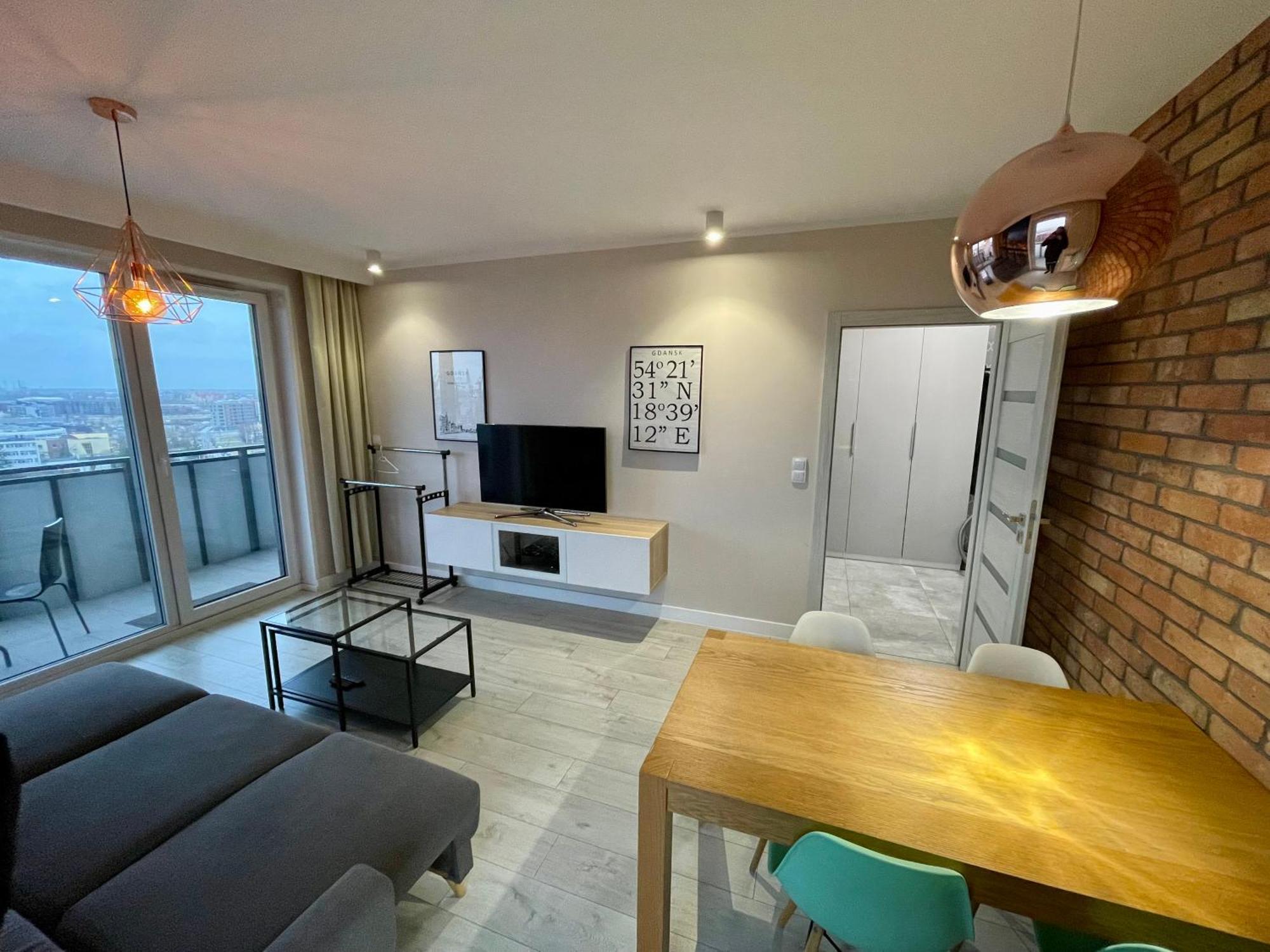 Bastion Walowa - Luxury Apartment With Beautiful View Gdansk Exterior photo